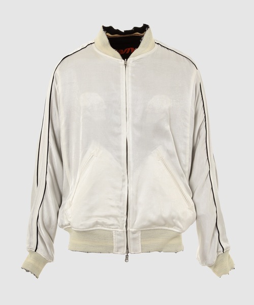 DAIRIKU（ダイリク）の「"Skul" Ska Vintage Jumper（スカジャン・メンズ・ブラック/ホワイト・M/L）」の4枚目の写真