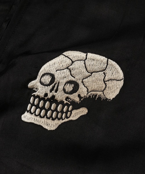 DAIRIKU（ダイリク）の「"Skul" Ska Vintage Jumper（スカジャン・メンズ・ブラック/ホワイト・M/L）」の6枚目の写真