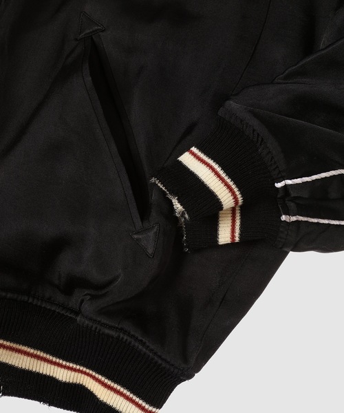 DAIRIKU（ダイリク）の「"Skul" Ska Vintage Jumper（スカジャン・メンズ・ブラック/ホワイト・M/L）」の7枚目の写真