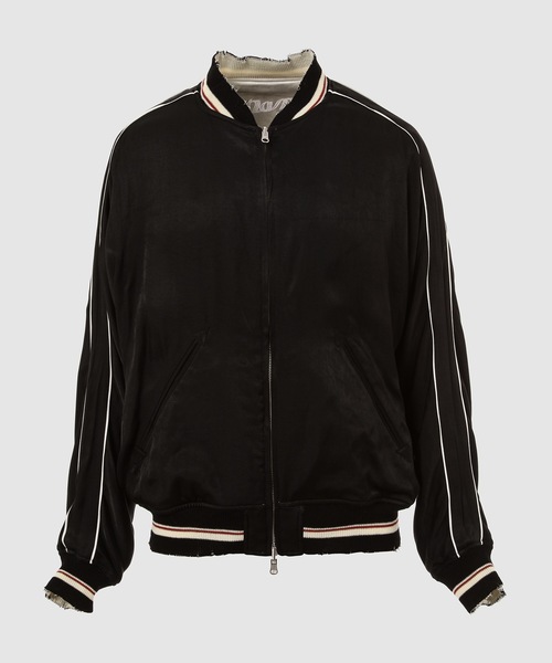 DAIRIKU（ダイリク）の「"Skul" Ska Vintage Jumper（スカジャン・メンズ・ブラック/ホワイト・M/L）」の10枚目の写真