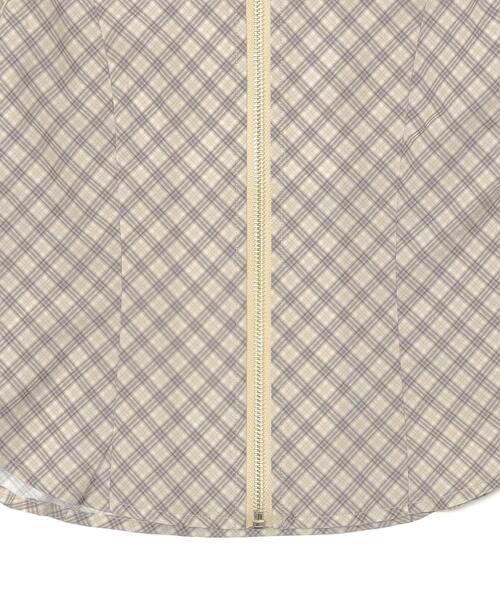 dispark（ディスパーク）の「DISPARK/バタフライチェックシャツ（シャツ/ブラウス・レディース・アイボリー/ベージュ・FREE）」の11枚目の写真