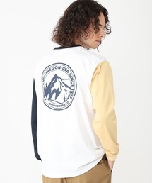 速乾 UVカット Columbia／メンズ アーバンハイク グラフィック ロングスリーブTシャツ（ロンT 長袖Tシャツ）／コロンビア