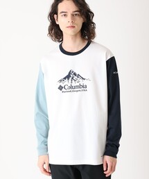 Columbia（コロンビア）の「速乾 UVカット Columbia／メンズ アーバンハイク グラフィック ロングスリーブTシャツ（ロンT 長袖Tシャツ）／コロンビア（Tシャツ/カットソー）」