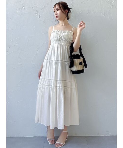 dazzlin（ダズリン）の「サイドオープンコットンワンピース