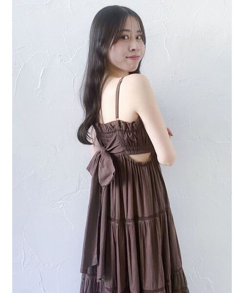tantan⭐︎inaワンピース新品⭐︎今季完売 激安古着】 H.J.W huang jinwu ワンピース ワンピース or ドレス