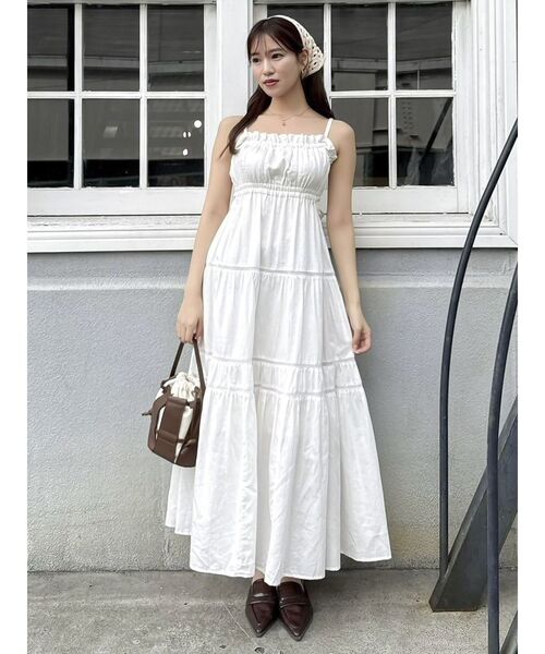 dazzlin（ダズリン）の「サイドオープンコットンワンピース