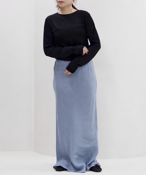 セール】Baserange/ベースレンジ DYDINE SKIRT / SKDY-SL-SP25