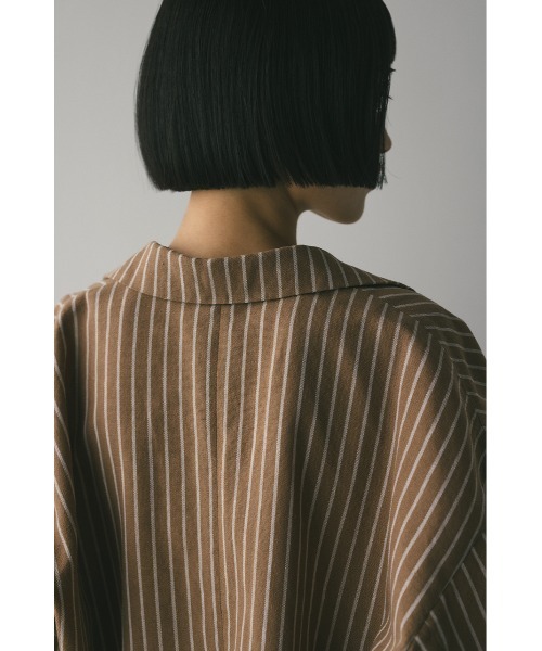 STYLEMIXER（スタイルミキサー）の「【大人気】リネンミックステーラードジャケット　セットアップ/春服/新作（テーラードジャケット・レディース・ベージュ系その他/アイボリー/ブラック・FREE）」の16枚目の写真