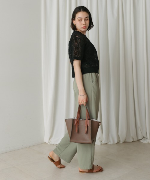 Bou Jeloud（ブージュルード）の「オーガンジー刺繍ブラウス（シャツ/ブラウス・レディース・ブラック/オフホワイト・38）」の22枚目の写真