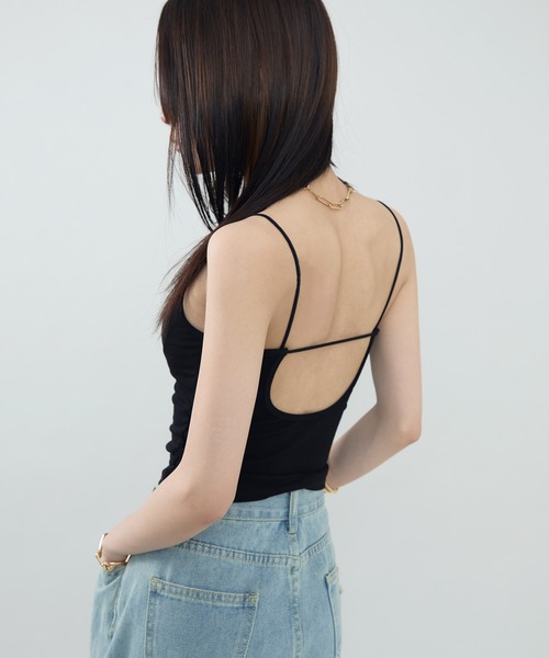 りょうさま middle back open キャミソール バックオープンキャミソール – juday