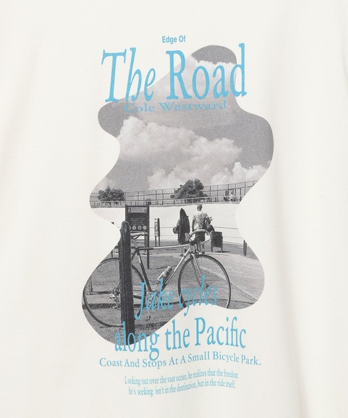 BAYFLOW（ベイフロー）の「[心地良い肌触り]カラーレターフォトプリントＴ（Tシャツ/カットソー・レディース・ブルー/イエロー/ピンク・FREE）」の22枚目の写真