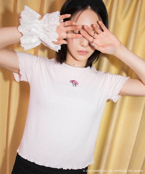 dimmoire ミニ tシャツ DimMoire ラインストーンheartcore ミニt tシャツ - メルカリ