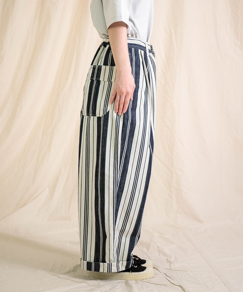 Brocante（ブロカント）の「[Brocante / ブロカント] オリジナルストライプ マランパンツ（その他パンツ・レディース・ブルー系その他・2）」の8枚目の写真