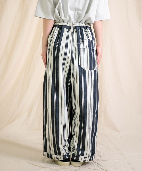 Brocante（ブロカント）の「[Brocante / ブロカント] オリジナルストライプ マランパンツ（その他パンツ・レディース・ブルー系その他・2）」の9枚目の写真