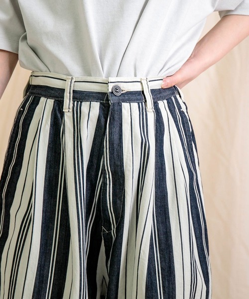 Brocante（ブロカント）の「[Brocante / ブロカント] オリジナルストライプ マランパンツ（その他パンツ・レディース・ブルー系その他・2）」の10枚目の写真