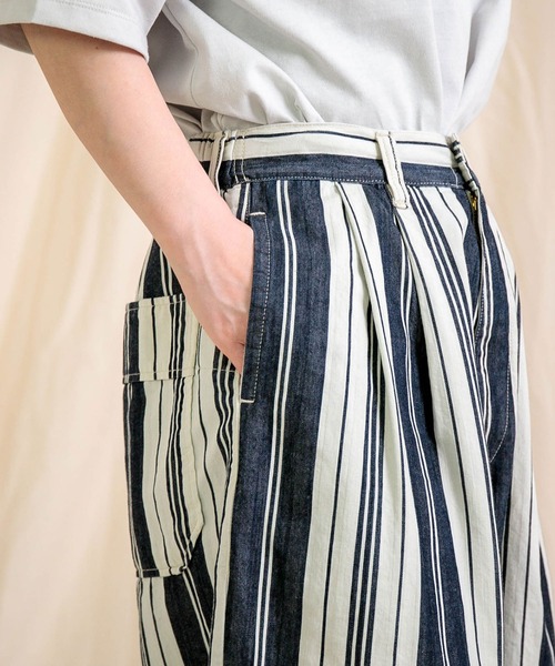 Brocante（ブロカント）の「[Brocante / ブロカント] オリジナルストライプ マランパンツ（その他パンツ・レディース・ブルー系その他・2）」の11枚目の写真