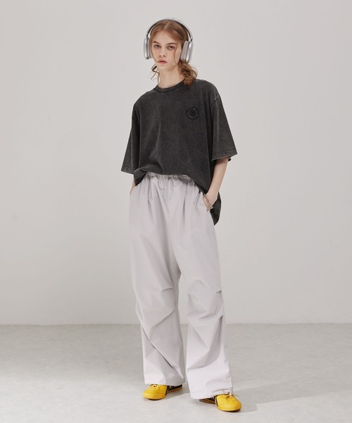 EMMA CLOTHES(エマクローズ)の「ヴィンテージ加工 ピグメント エンボスプリント半袖Tシャツ(Tシャツ/カットソー・メンズ・グレー/ブラック/ネイビー・M/L)」の22枚目の写真