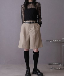 Doula Doula | センタープレスタックハーフパンツ(その他パンツ)