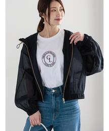 Te chichi | シアーフードショートシャツ(シャツ/ブラウス)