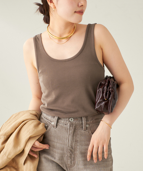 Plage プラージュサテンタンク satin tank セール】Satin タンク（タンクトップ）｜Plage（プラージュ）の