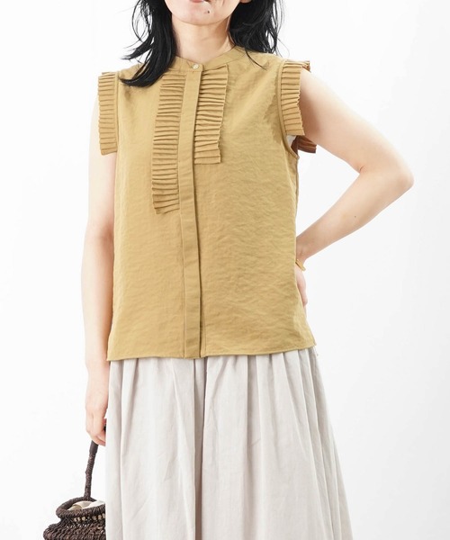 LUCA - 新品！ルカ☺︎ノースリーブブラウス  ＊ IENA SHIPS ＊ LUCA - 新品！ルカ☺︎ノースリーブブラウス ＊ IENA SHIPS ＊の