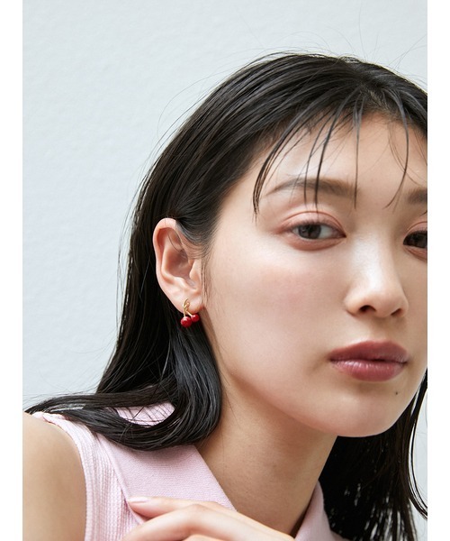 【耳元に、さりげないリュクスを♪】エルメス★コル PM ピアス セール】モチーフピアス（ピアス（両耳用））｜SNIDEL