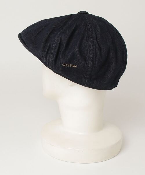 STETSON（ステットソン）の「STETSON / ステットソン：Casquette：SE789-24A00[AST]（ハンチング/ベレー帽・メンズ・ネイビー・58）」の3枚目の写真