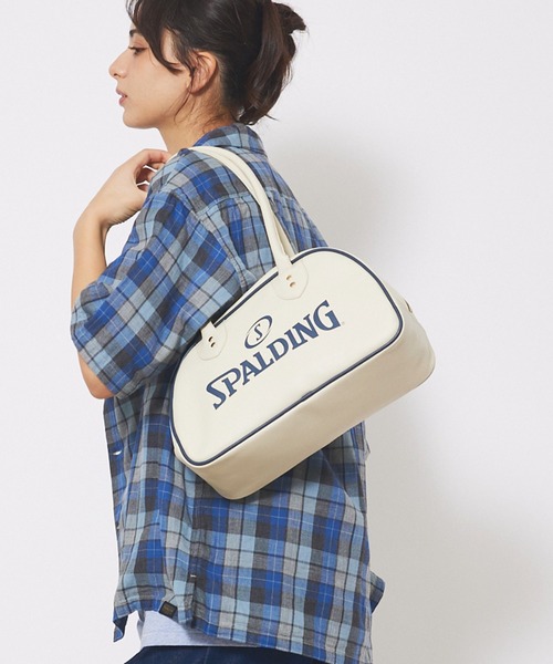 SPALDING(スポルディング)の「【SPALDING/スポルディング】マディソンバッグ 80980000/ユニセックス/シンプル/ベーシック/Y2K/お出かけ【WEB限定】(ショルダーバッグ・レディース・オフホワイト/ライトブラウン/ワイン/ブラック・フリー)」の3枚目の写真