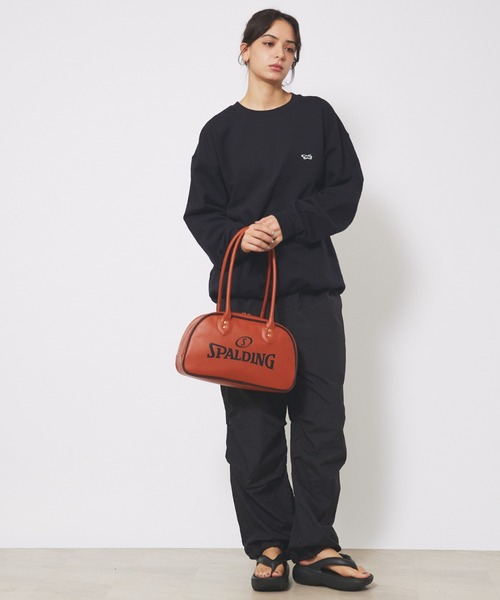 SPALDING(スポルディング)の「【SPALDING/スポルディング】マディソンバッグ 80980000/ユニセックス/シンプル/ベーシック/Y2K/お出かけ【WEB限定】(ショルダーバッグ・レディース・オフホワイト/ライトブラウン/ワイン/ブラック・フリー)」の6枚目の写真