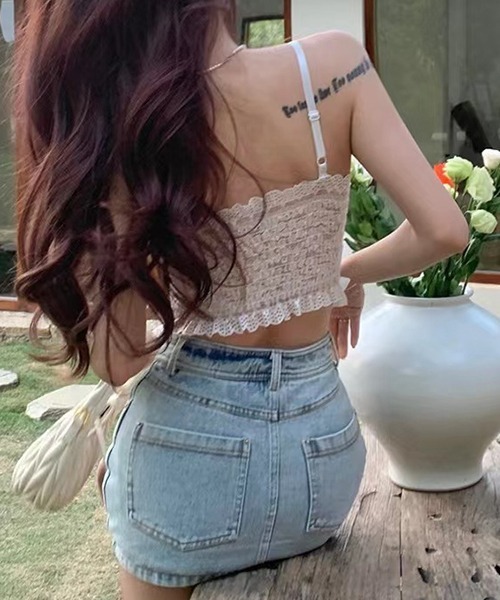 gossip!ロサンゼルス(ゴシップロサンゼルス)の「YUGA パッド付きフラワープリント キャミソール(キャミソール・レディース・ブルー/パープル/ピンク・FREE)」の19枚目の写真