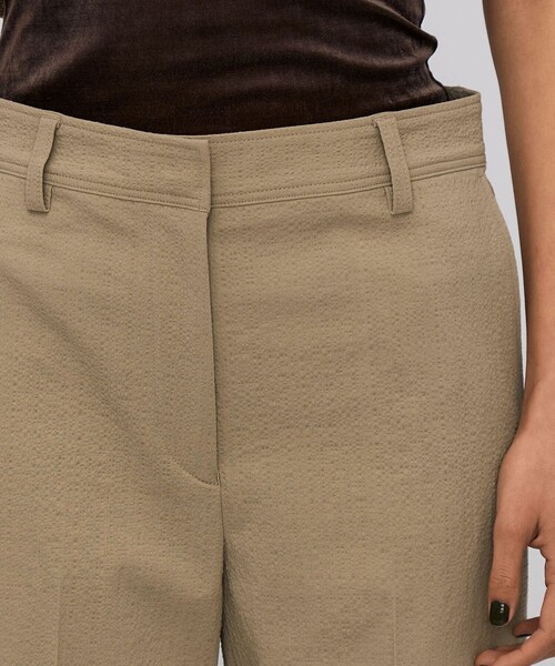 BACCA（バッカ）の「シアサッカー スリムストレートパンツ（その他パンツ・レディース・ネイビー/ベージュ・36/34）」の15枚目の写真