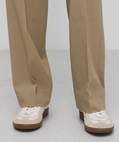 BACCA（バッカ）の「シアサッカー スリムストレートパンツ（その他パンツ・レディース・ネイビー/ベージュ・36/34）」の12枚目の写真