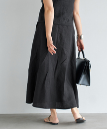 Deuxieme Classe（ドゥーズィエムクラス）の「*Linenフレアスカート