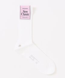 【MARCOMONDE】fine gauge cotton ribbed socks 240N1/1CO-23C