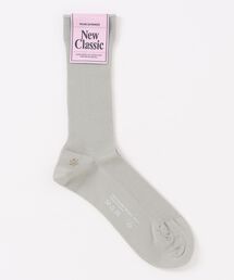 【MARCOMONDE】fine gauge cotton ribbed socks 240N1/1CO-23C