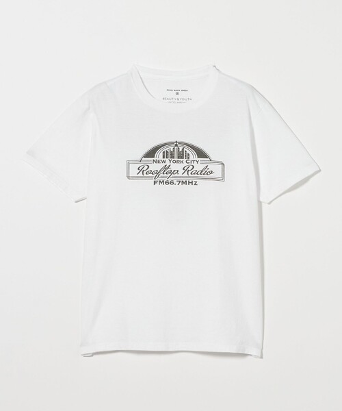 【GOOD ROCK SPEED】USAロゴ&フォトT オフホワイト セール】【別注】＜GOOD ROCK SPEED＞ロゴ プリントTシャツ（T