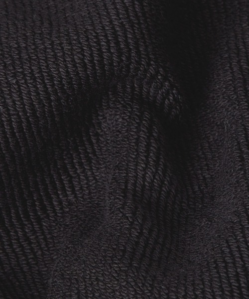 G-STAR（ジースター）の「MULTI POCKET MIX LOOSE CROPPED SWEATER/異素材ミックスマルチポケットクロップドオーバーサイズスウェット（スウェット・レディース・ベージュ系その他/ダークブラック・SMALL/MEDIUM/X-SMALL）」の9枚目の写真