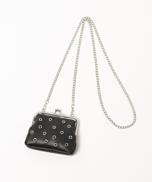 FOREVER 21（フォーエバー トゥエンティーワン）の「【2025SS】がま口ミニショルダー（ショルダーバッグ・レディース・レッド/ブラック・FREE）」の6枚目の写真