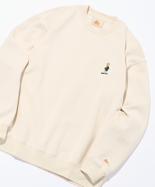 KELTY（ケルティ）の「【KELTY】≪限定別注≫ Bear刺繍 裏起毛 ビッグシルエットスウェット ベアー くま 熊（スウェット・レディース・ブラック/グレー/ホワイト・M/S/XS/L）」の14枚目の写真