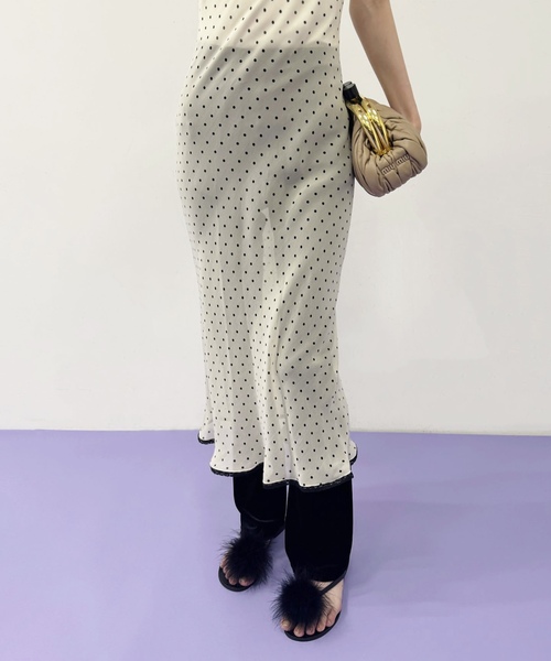 edit for lulu キュプラシフォンランジェリードレス キュプラシフォンランジェリードレス（ワンピース）｜EDIT. FOR