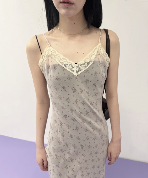 edit for lulu キュプラシフォンランジェリードレス キュプラシフォンランジェリードレス（ワンピース）｜EDIT.FOR