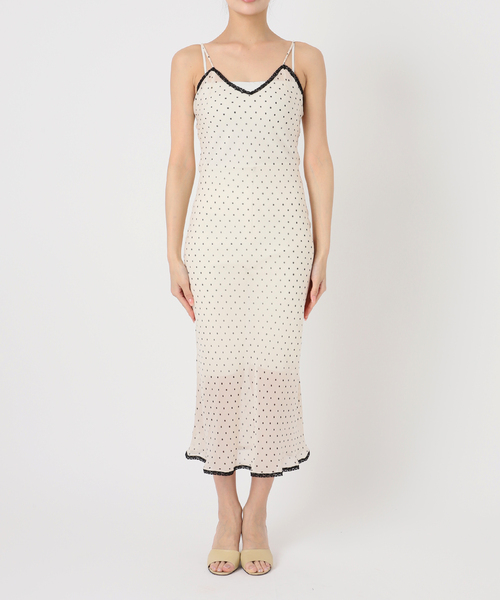 edit for lulu キュプラシフォンランジェリードレス キュプラシフォンランジェリードレス（ワンピース）｜EDIT. FOR