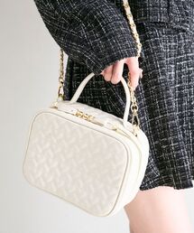 MAJESTIC LEGON | ハートキルティングスクエアバッグ(ショルダーバッグ)