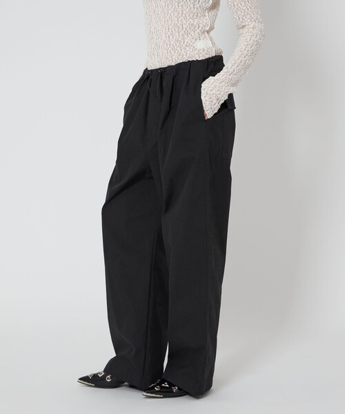 ASTRAET(アストラット)の「<ASTRAET>フラップポケット イージー パンツ UNISEX(その他パンツ・レディース・ホワイト/ダークグリーン/ブラック・00/0/1/3)」の4枚目の写真