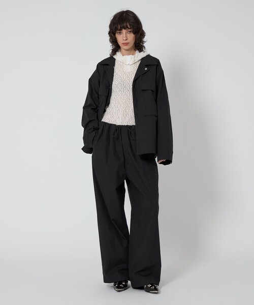 ASTRAET(アストラット)の「<ASTRAET>フラップポケット イージー パンツ UNISEX(その他パンツ・レディース・ホワイト/ダークグリーン/ブラック・00/0/1/3)」の5枚目の写真