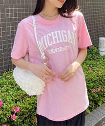 【spiritoso】MICHIGAN カレッジTシャツ