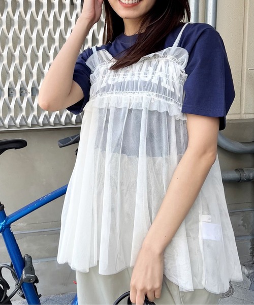 spiritoso(スピリトーゾ)の「【spiritoso】MICHIGAN カレッジTシャツ(Tシャツ/カットソー・レディース・ホワイト系その他2/ブラック系その他/杢グレー/ブラック系その他2/ライトブルー/ネイビー/ロイヤルブルー/ホワイト系その他/グリーン/ピンク/ピンク系その他2・SMALL/MEDIUM/LARGE/X-LARGE)」の12枚目の写真