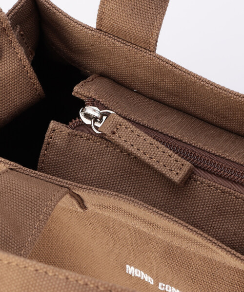 MONO　COMME CA（モノコムサ）の「キャンバス ミニトート（トートバッグ・レディース・ブラック/ブラウン/ブルー・FREE）」の7枚目の写真