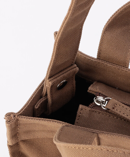 MONO　COMME CA（モノコムサ）の「キャンバス ミニトート（トートバッグ・レディース・ブラック/ブラウン/ブルー・FREE）」の8枚目の写真