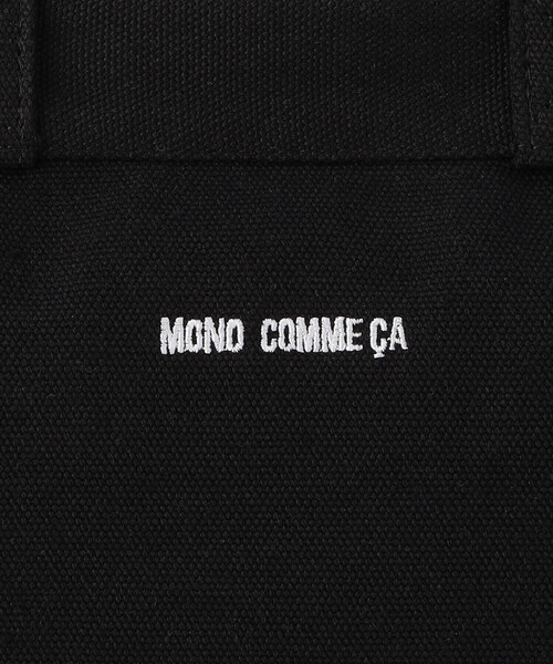 MONO　COMME CA（モノコムサ）の「キャンバス ミニトート（トートバッグ・レディース・ブラック/ブラウン/ブルー・FREE）」の14枚目の写真